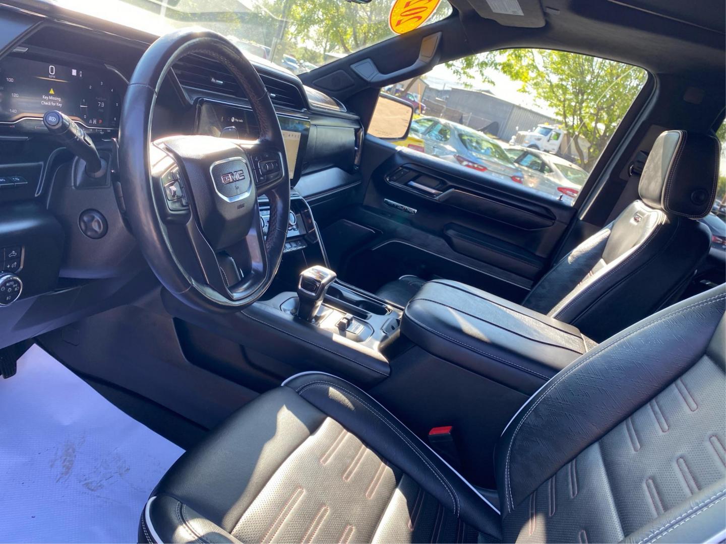 2023 BLACK GMC SIERRA 1500 AT4X (3GTUUFEL0PG) with an 6.2L engine, Automatic transmission, located at 908 SE 14th Street, Des Moines, IA, 50317, (515) 281-0330, 41.580303, -93.597046 - Photo#8