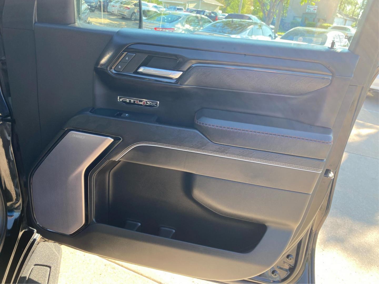 2023 BLACK GMC SIERRA 1500 AT4X (3GTUUFEL0PG) with an 6.2L engine, Automatic transmission, located at 908 SE 14th Street, Des Moines, IA, 50317, (515) 281-0330, 41.580303, -93.597046 - Photo#19