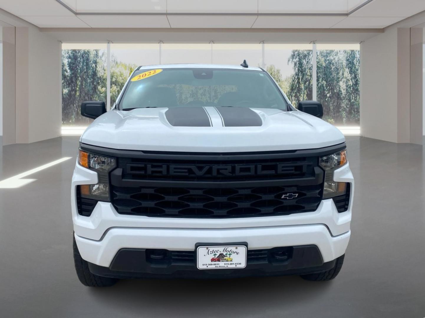 2022 WHITE CHEVROLET SILVERADO 1500 CUSTOM (1GCPDBEK4NZ) with an 2.7L engine, Automatic transmission, located at 908 SE 14th Street, Des Moines, IA, 50317, (515) 281-0330, 41.580303, -93.597046- Photo#6