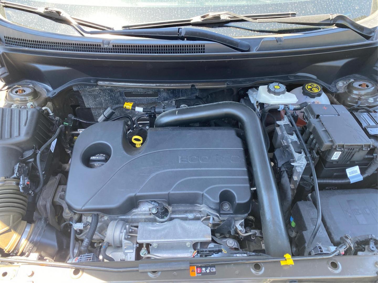 2023 BROWN CHEVROLET EQUINOX LT (3GNAXUEG5PL) with an 1.5L engine, Automatic transmission, located at 908 SE 14th Street, Des Moines, IA, 50317, (515) 281-0330, 41.580303, -93.597046 - Photo#10