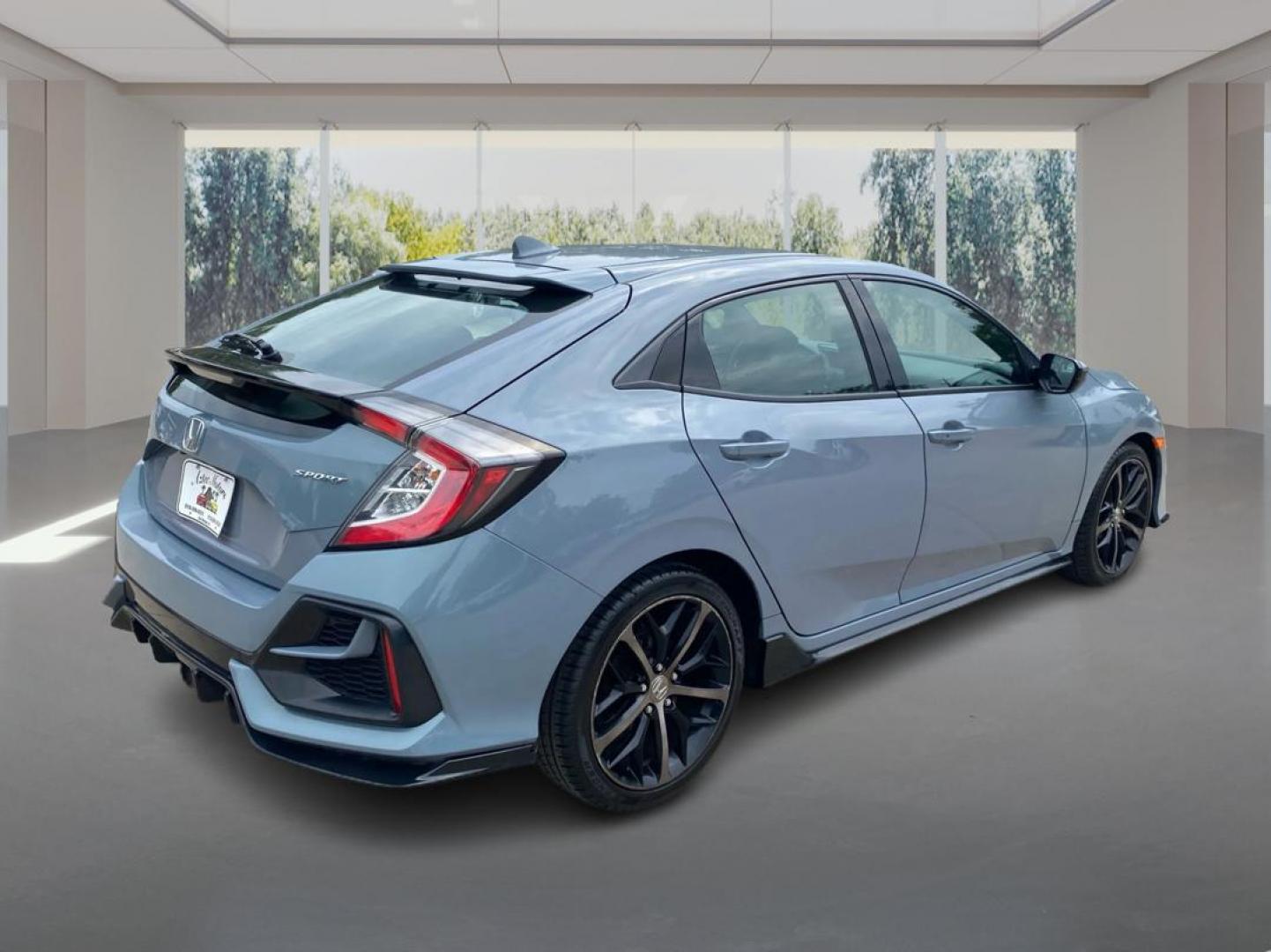 2020 GRAY HONDA CIVIC SPORT (SHHFK7H45LU) with an 1.5L engine, Continuously Variable transmission, located at 908 SE 14th Street, Des Moines, IA, 50317, (515) 281-0330, 41.580303, -93.597046 - Photo#2