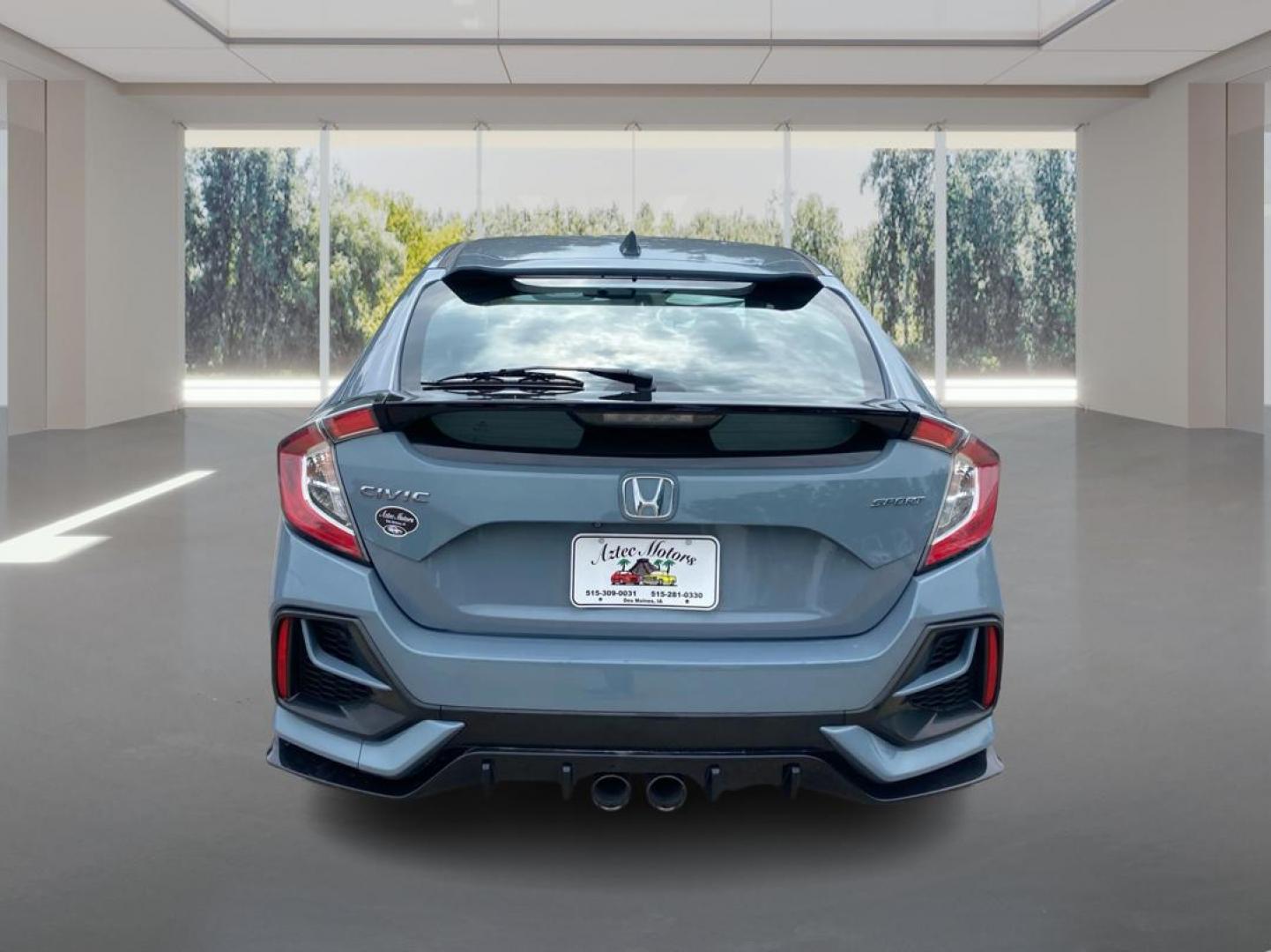 2020 GRAY HONDA CIVIC SPORT (SHHFK7H45LU) with an 1.5L engine, Continuously Variable transmission, located at 908 SE 14th Street, Des Moines, IA, 50317, (515) 281-0330, 41.580303, -93.597046 - Photo#3