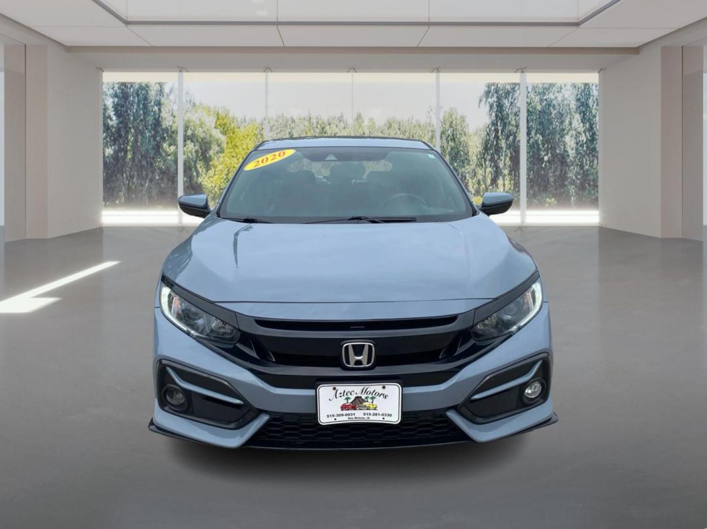 2020 GRAY HONDA CIVIC SPORT (SHHFK7H45LU) with an 1.5L engine, Continuously Variable transmission, located at 908 SE 14th Street, Des Moines, IA, 50317, (515) 281-0330, 41.580303, -93.597046 - Photo#6