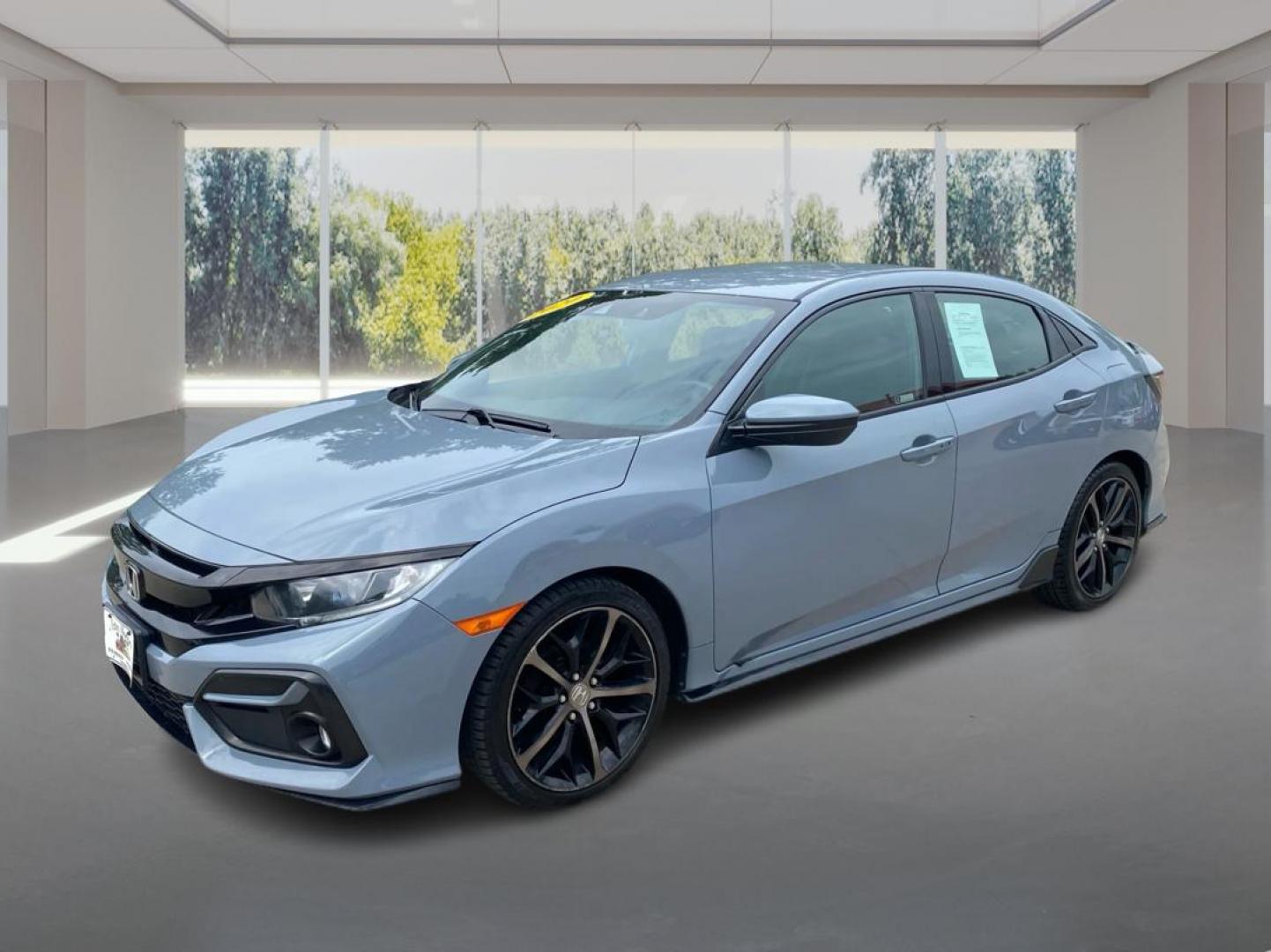 2020 GRAY HONDA CIVIC SPORT (SHHFK7H45LU) with an 1.5L engine, Continuously Variable transmission, located at 908 SE 14th Street, Des Moines, IA, 50317, (515) 281-0330, 41.580303, -93.597046 - Photo#7