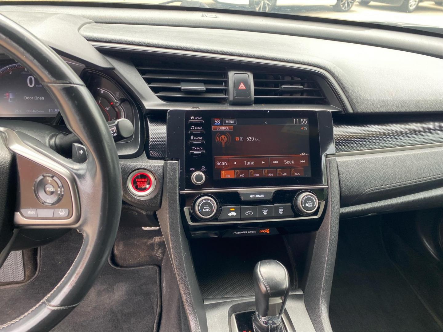 2020 GRAY HONDA CIVIC SPORT (SHHFK7H45LU) with an 1.5L engine, Continuously Variable transmission, located at 908 SE 14th Street, Des Moines, IA, 50317, (515) 281-0330, 41.580303, -93.597046 - Photo#13