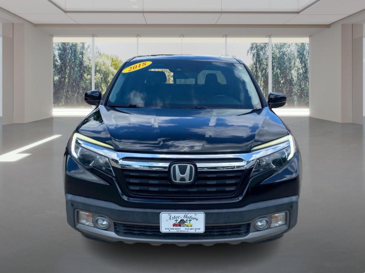 2018 BLACK HONDA RIDGELINE RTL-E (5FPYK3F72JB) with an 3.5L engine, Automatic transmission, located at 908 SE 14th Street, Des Moines, IA, 50317, (515) 281-0330, 41.580303, -93.597046 - Photo#6