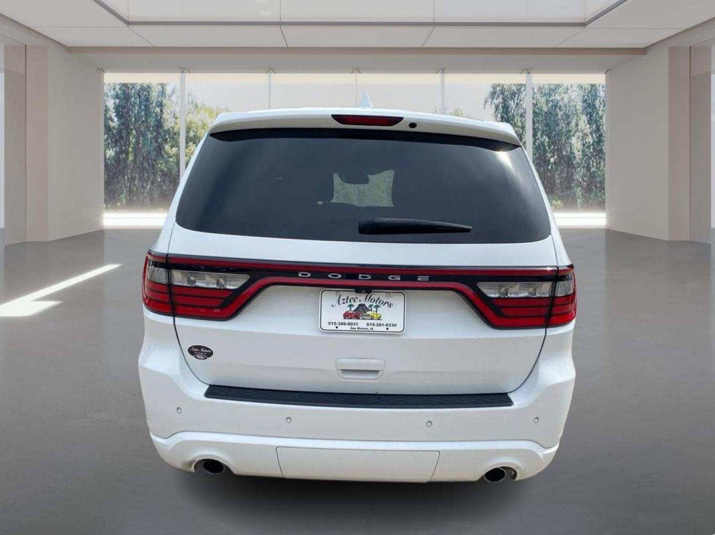 2015 WHITE DODGE DURANGO SXT (1C4RDJAG3FC) with an 3.6L engine, Automatic transmission, located at 908 SE 14th Street, Des Moines, IA, 50317, (515) 281-0330, 41.580303, -93.597046- Photo#3