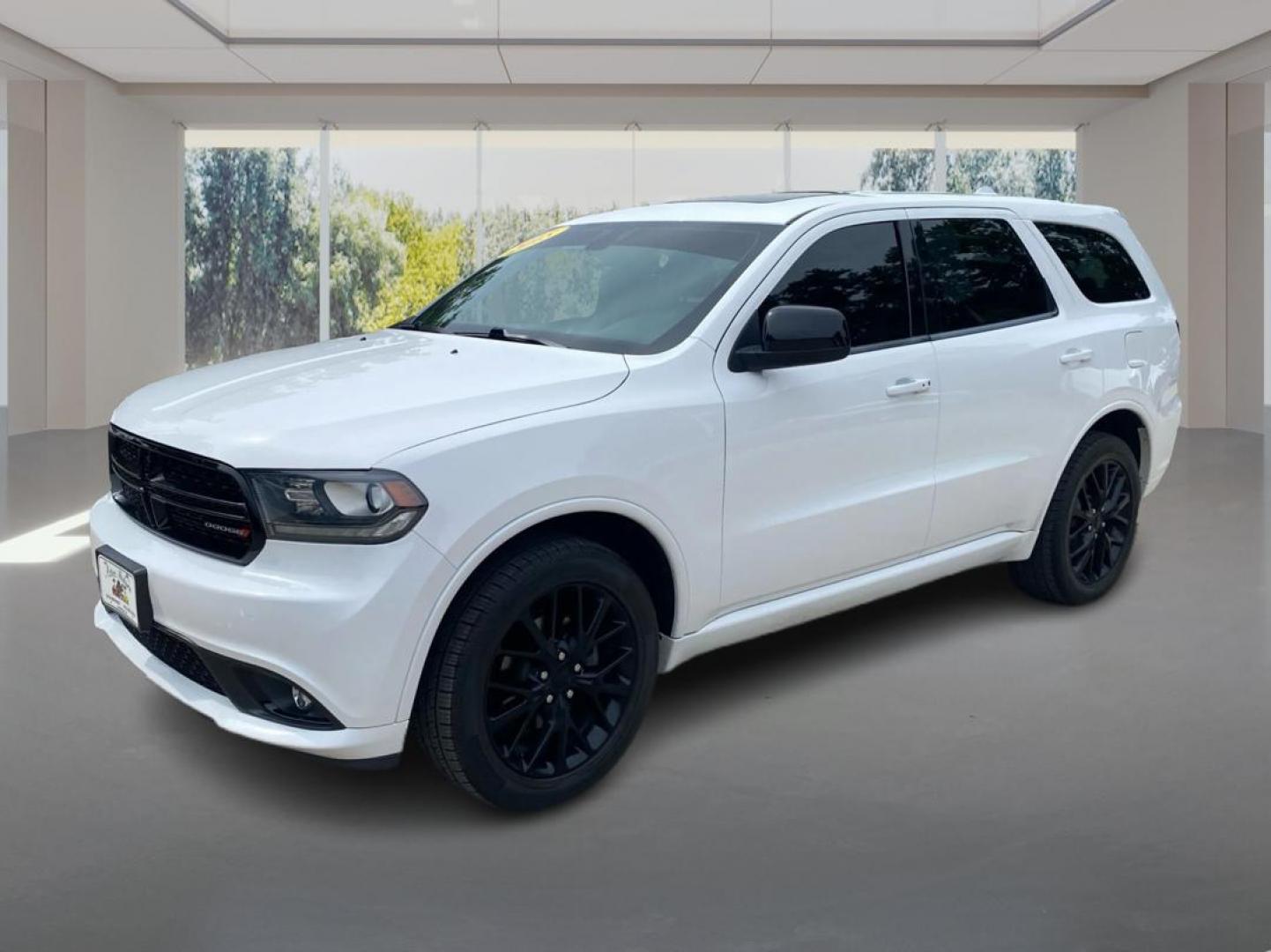 2015 WHITE DODGE DURANGO SXT (1C4RDJAG3FC) with an 3.6L engine, Automatic transmission, located at 908 SE 14th Street, Des Moines, IA, 50317, (515) 281-0330, 41.580303, -93.597046- Photo#7