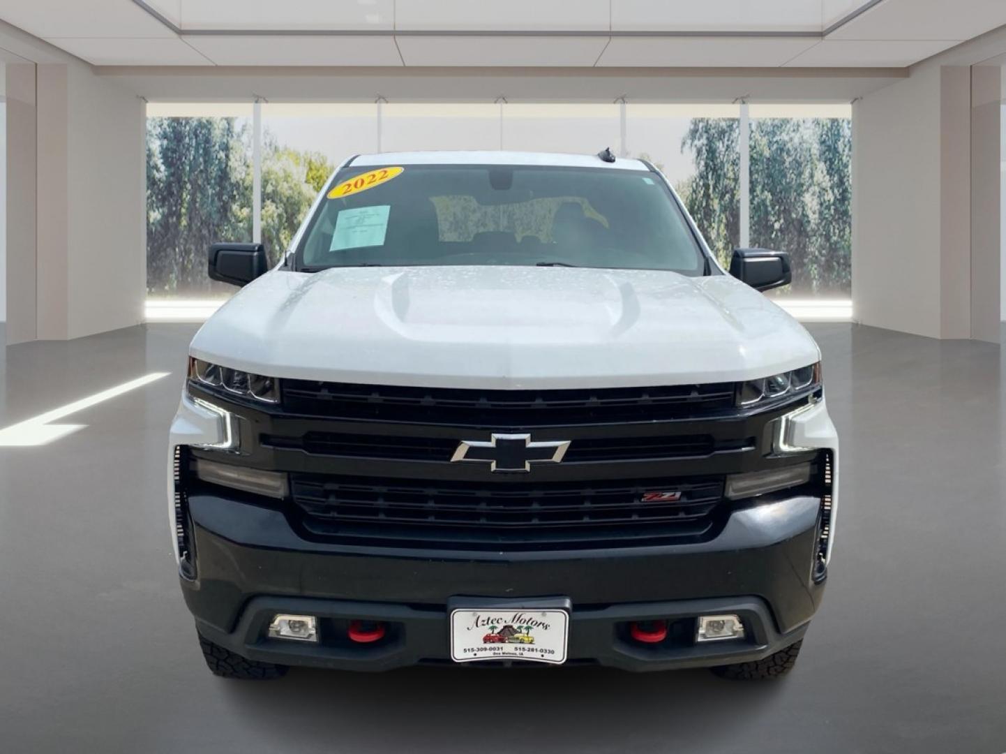 2022 WHITE CHEVROLET SILVERADO LTD 1 LT TRAIL BOSS (3GCUYFETXNG) with an 3.0L engine, Automatic transmission, located at 908 SE 14th Street, Des Moines, IA, 50317, (515) 281-0330, 41.580303, -93.597046- Photo#6