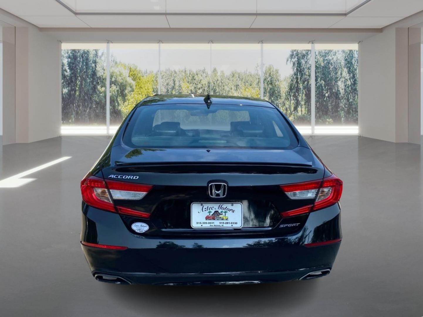 2022 BLACK HONDA ACCORD SPORT (1HGCV1F31NA) with an 1.5L engine, Automatic transmission, located at 908 SE 14th Street, Des Moines, IA, 50317, (515) 281-0330, 41.580303, -93.597046- Photo#3