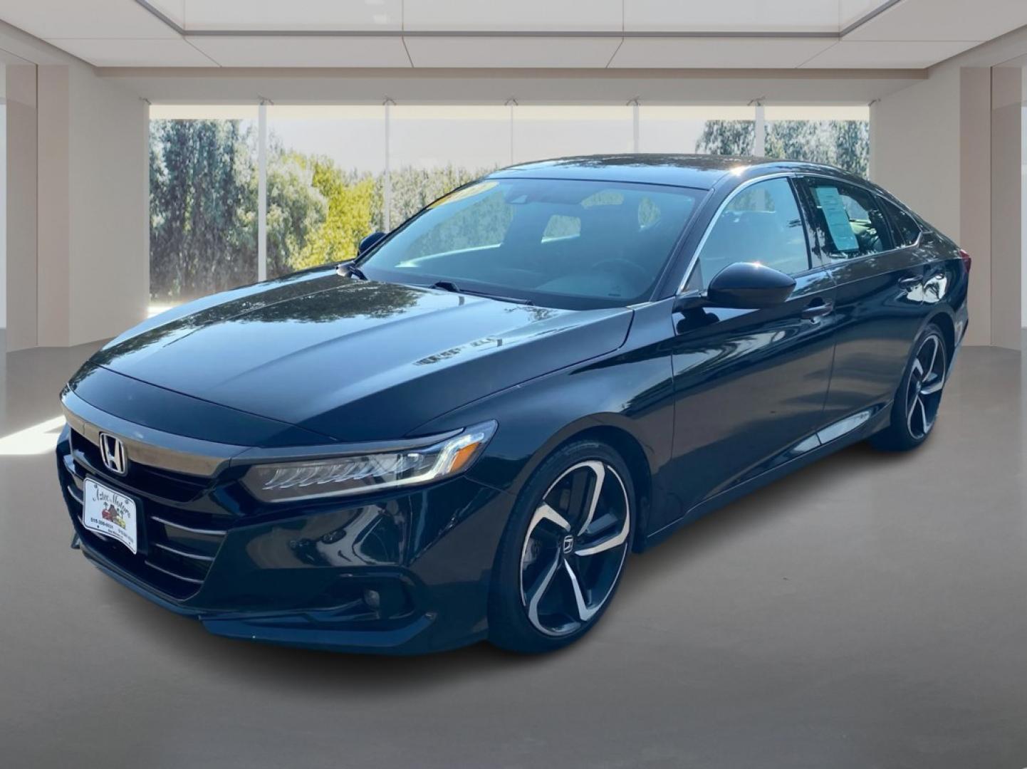 2022 BLACK HONDA ACCORD SPORT (1HGCV1F31NA) with an 1.5L engine, Automatic transmission, located at 908 SE 14th Street, Des Moines, IA, 50317, (515) 281-0330, 41.580303, -93.597046- Photo#7
