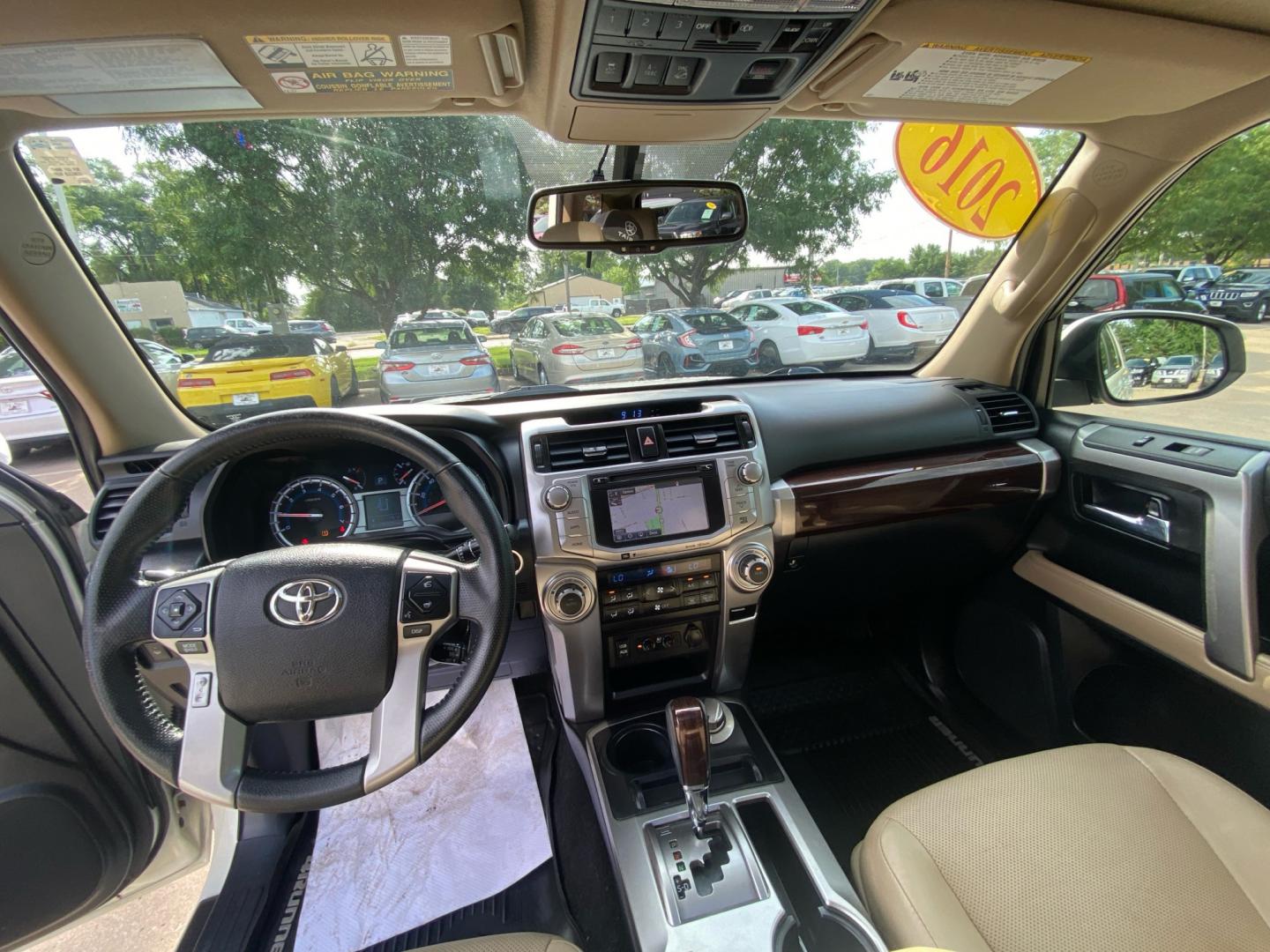 2016 WHITE TOYOTA 4RUNNER LIMITED (JTEBU5JR6G5) with an 4.0L engine, Automatic transmission, located at 908 SE 14th Street, Des Moines, IA, 50317, (515) 281-0330, 41.580303, -93.597046- Photo#21