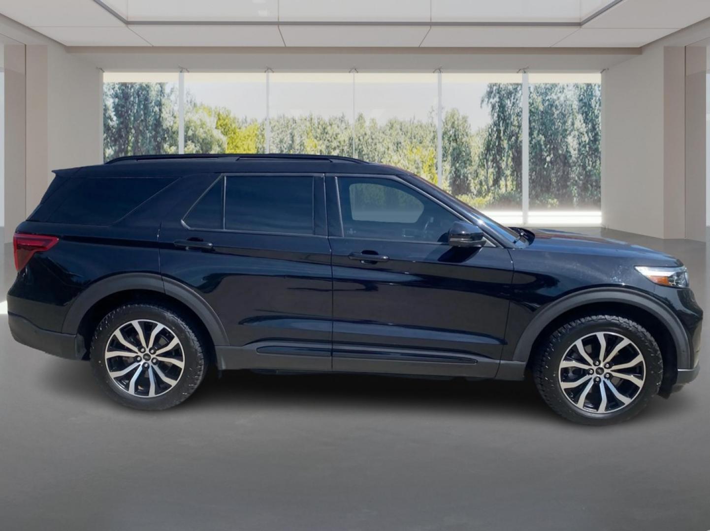 2020 BLACK FORD EXPLORER ST (1FM5K8GC2LG) with an 3.0L engine, Automatic transmission, located at 908 SE 14th Street, Des Moines, IA, 50317, (515) 281-0330, 41.580303, -93.597046- Photo#1