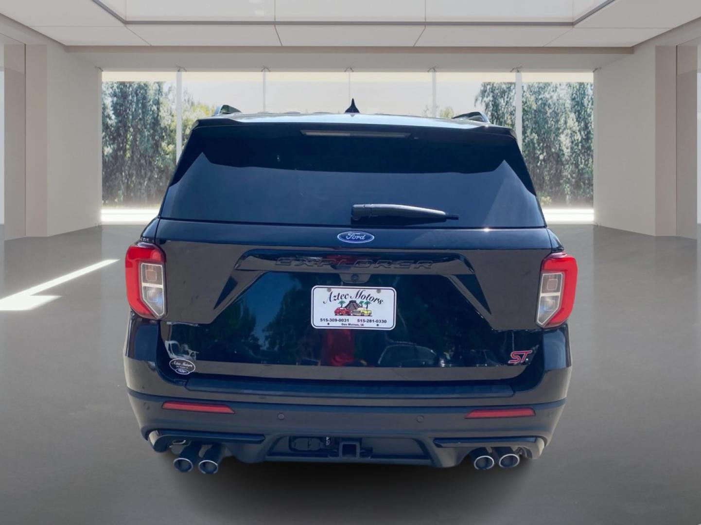 2020 BLACK FORD EXPLORER ST (1FM5K8GC2LG) with an 3.0L engine, Automatic transmission, located at 908 SE 14th Street, Des Moines, IA, 50317, (515) 281-0330, 41.580303, -93.597046- Photo#3