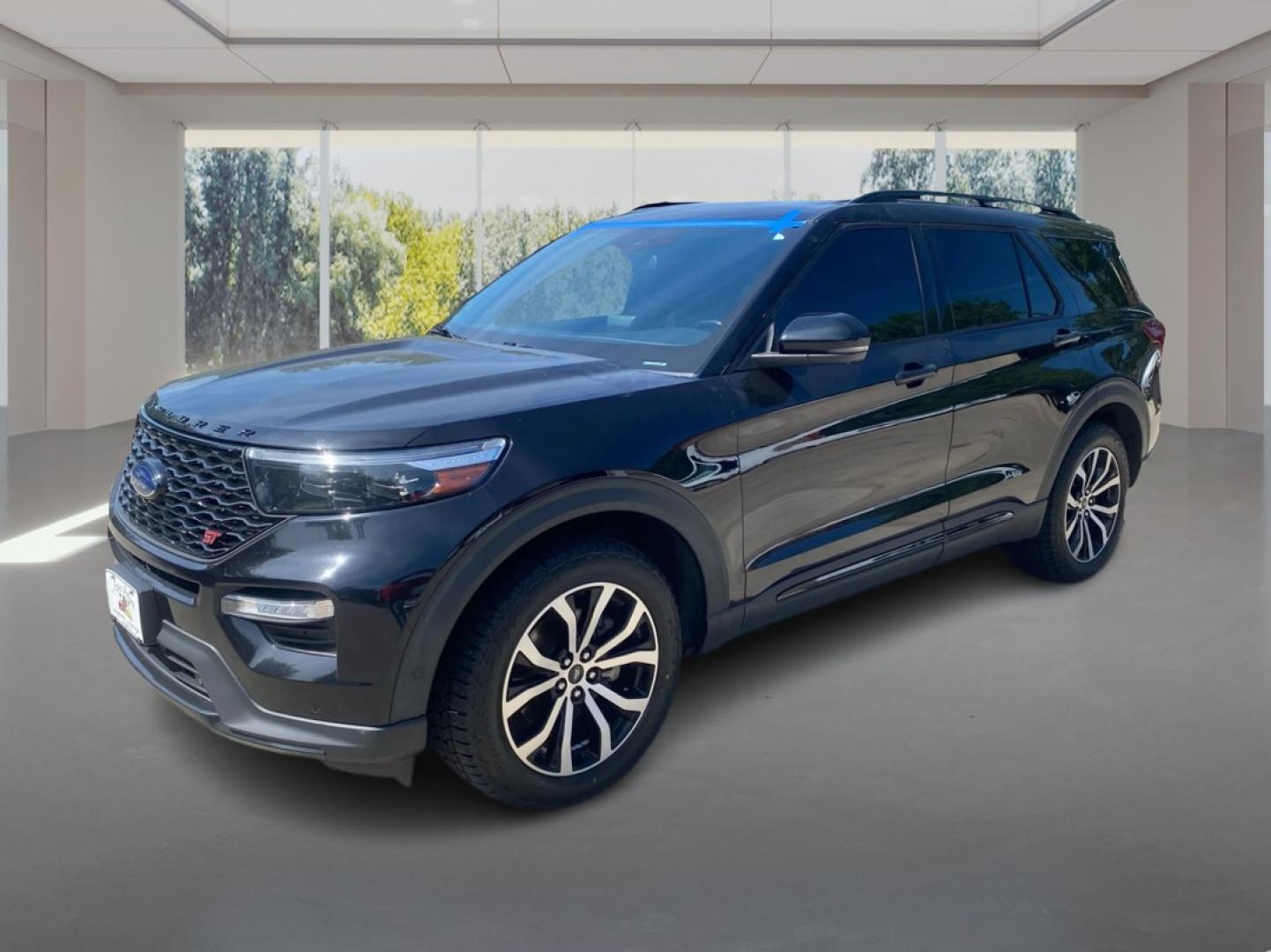 2020 BLACK FORD EXPLORER ST (1FM5K8GC2LG) with an 3.0L engine, Automatic transmission, located at 908 SE 14th Street, Des Moines, IA, 50317, (515) 281-0330, 41.580303, -93.597046- Photo#7
