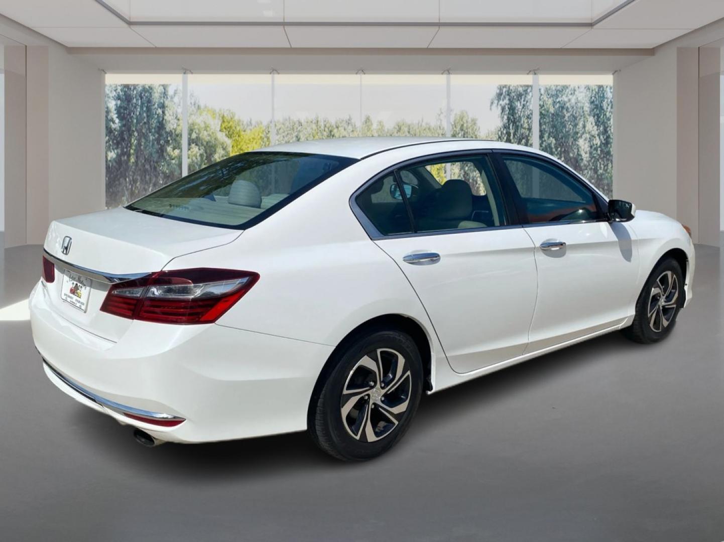 2017 WHITE HONDA ACCORD LX (1HGCR2F31HA) with an 2.4L engine, Continuously Variable transmission, located at 908 SE 14th Street, Des Moines, IA, 50317, (515) 281-0330, 41.580303, -93.597046- Photo#2