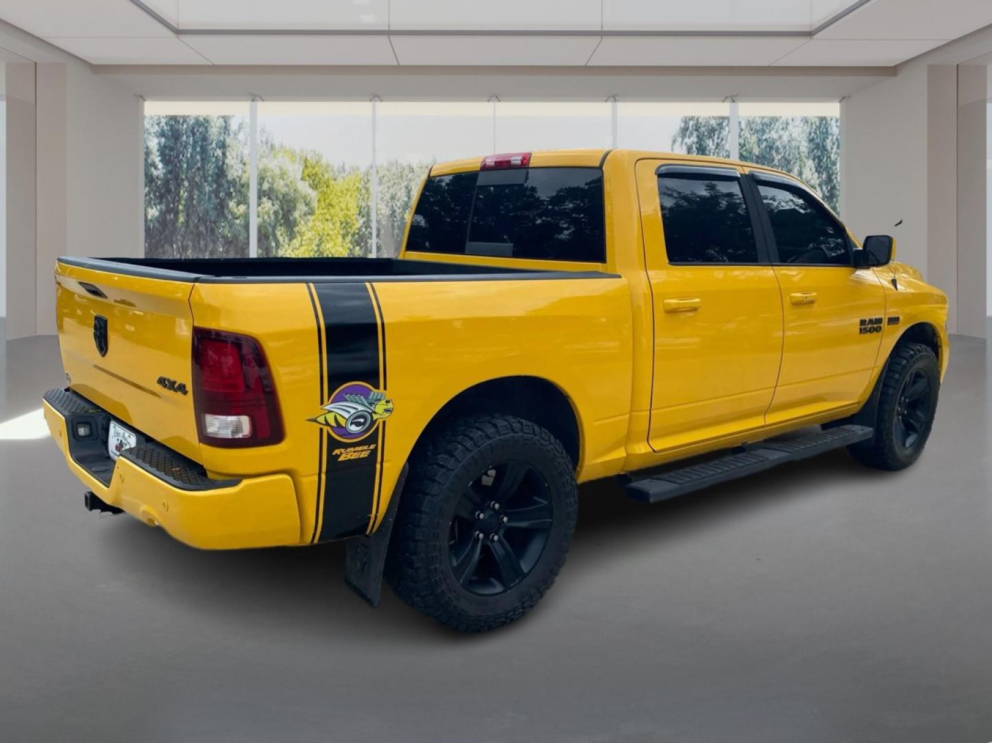 2016 YELLOW RAM 1500 SPORT (1C6RR7MT7GS) with an 5.7L engine, Automatic transmission, located at 908 SE 14th Street, Des Moines, IA, 50317, (515) 281-0330, 41.580303, -93.597046- Photo#2