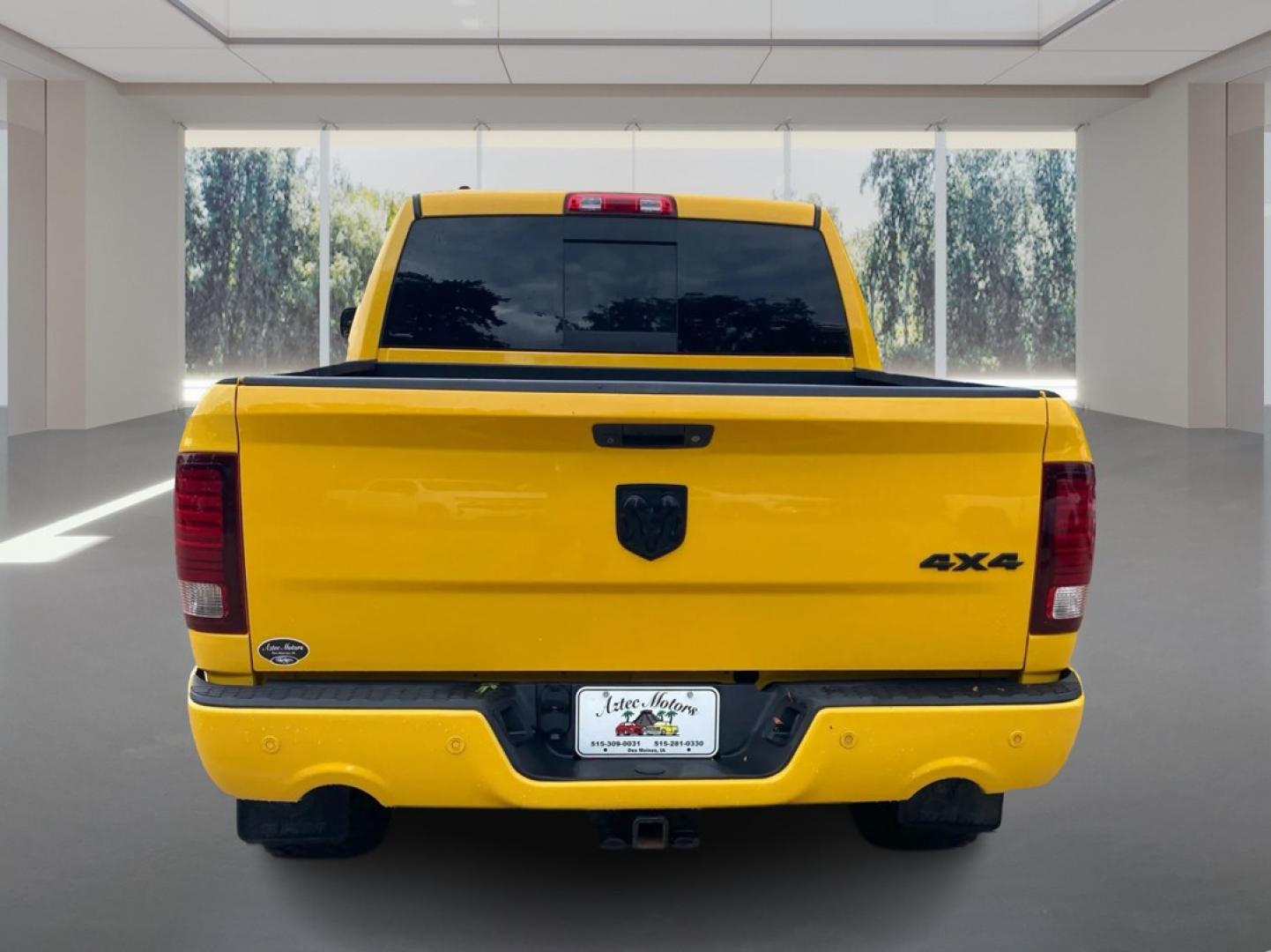 2016 YELLOW RAM 1500 SPORT (1C6RR7MT7GS) with an 5.7L engine, Automatic transmission, located at 908 SE 14th Street, Des Moines, IA, 50317, (515) 281-0330, 41.580303, -93.597046- Photo#3