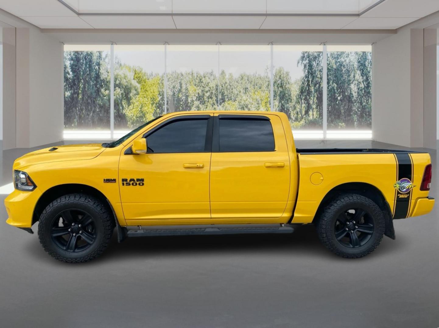 2016 YELLOW RAM 1500 SPORT (1C6RR7MT7GS) with an 5.7L engine, Automatic transmission, located at 908 SE 14th Street, Des Moines, IA, 50317, (515) 281-0330, 41.580303, -93.597046- Photo#5