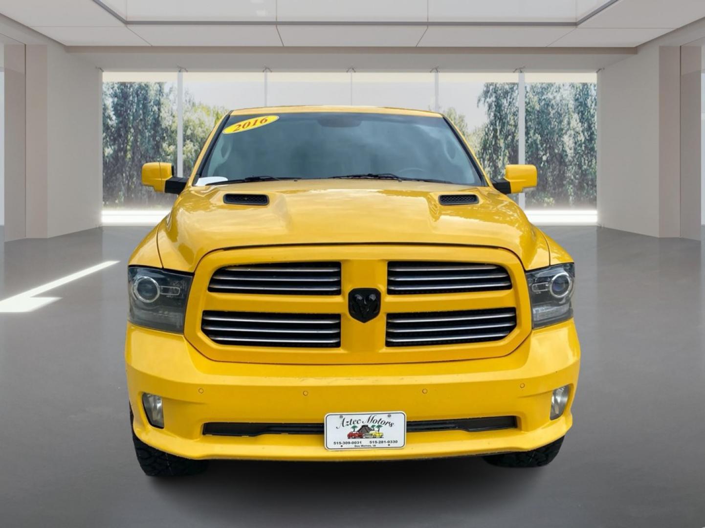 2016 YELLOW RAM 1500 SPORT (1C6RR7MT7GS) with an 5.7L engine, Automatic transmission, located at 908 SE 14th Street, Des Moines, IA, 50317, (515) 281-0330, 41.580303, -93.597046- Photo#6