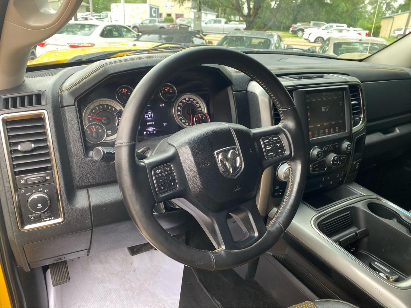 2016 YELLOW RAM 1500 SPORT (1C6RR7MT7GS) with an 5.7L engine, Automatic transmission, located at 908 SE 14th Street, Des Moines, IA, 50317, (515) 281-0330, 41.580303, -93.597046- Photo#15