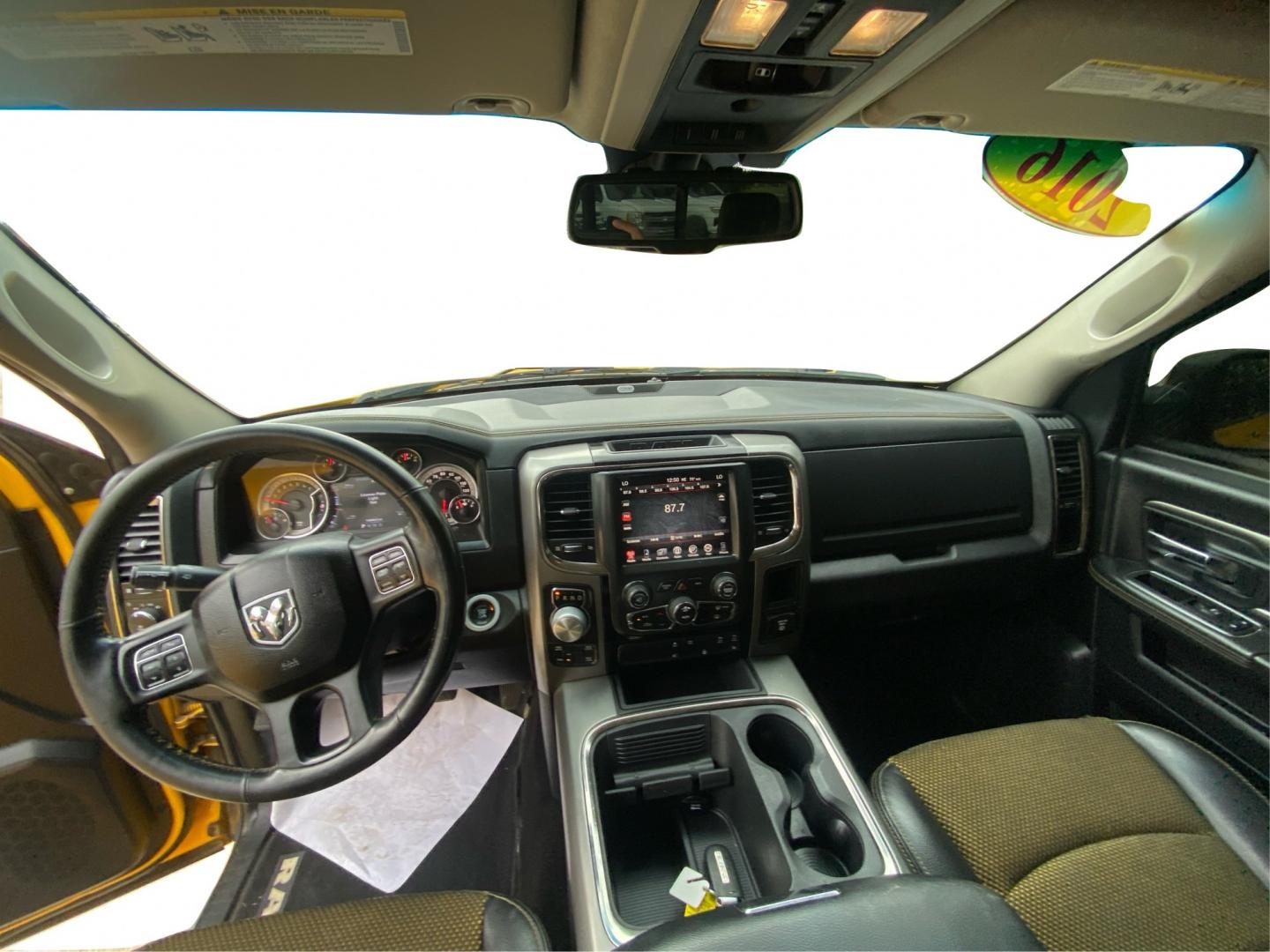 2016 YELLOW RAM 1500 SPORT (1C6RR7MT7GS) with an 5.7L engine, Automatic transmission, located at 908 SE 14th Street, Des Moines, IA, 50317, (515) 281-0330, 41.580303, -93.597046- Photo#21