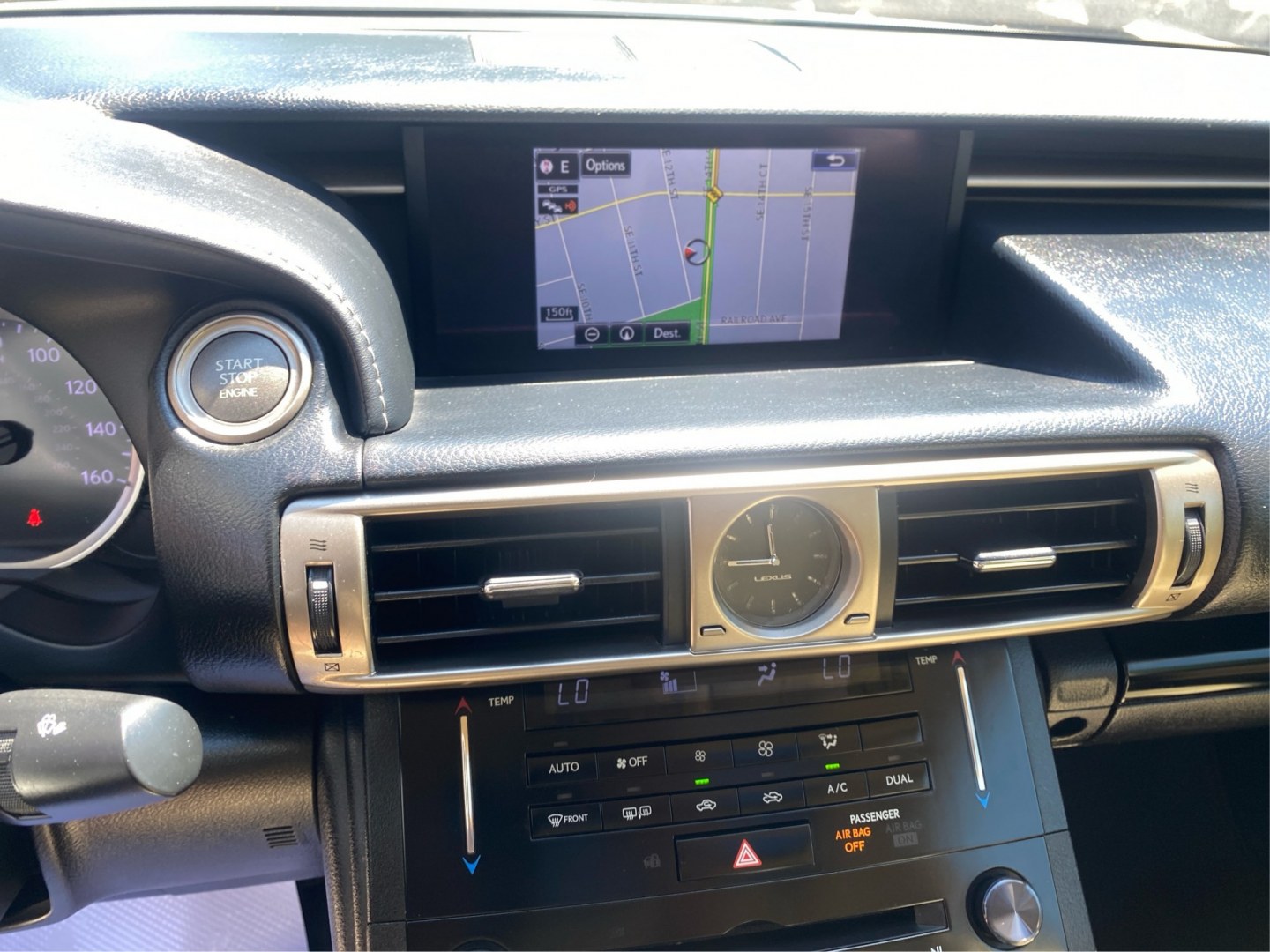 2014 WHITE LEXUS IS 250 (JTHBF1D27E5) with an 2.5L engine, Automatic transmission, located at 908 SE 14th Street, Des Moines, IA, 50317, (515) 281-0330, 41.580303, -93.597046- Photo#13