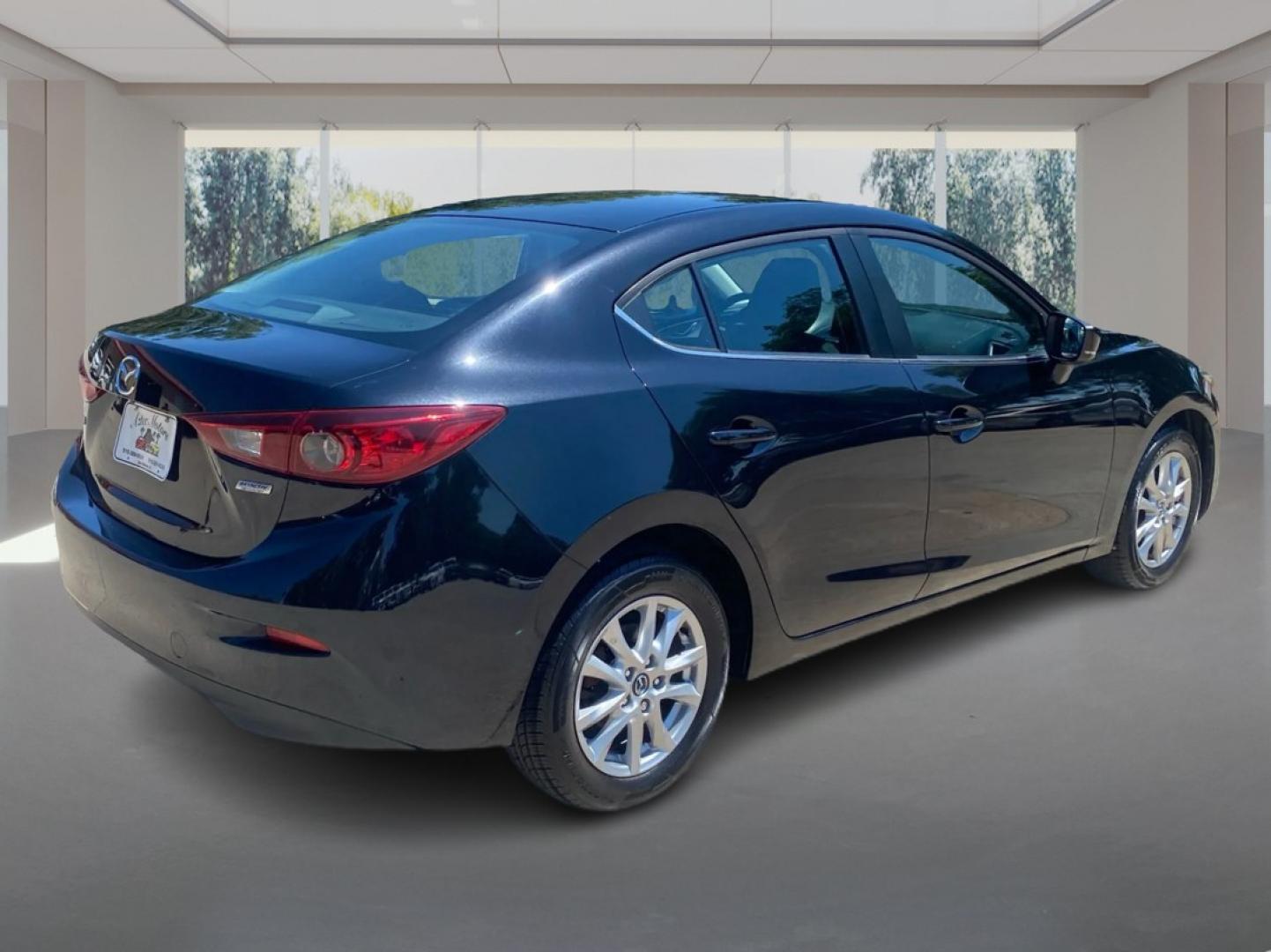 2017 BLACK MAZDA 3 SPORT (3MZBN1U71HM) with an 2.0L engine, Automatic transmission, located at 908 SE 14th Street, Des Moines, IA, 50317, (515) 281-0330, 41.580303, -93.597046- Photo#2
