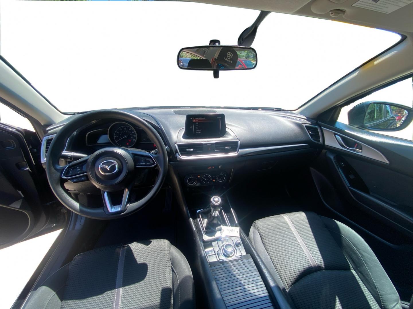 2017 BLACK MAZDA 3 SPORT (3MZBN1U71HM) with an 2.0L engine, Automatic transmission, located at 908 SE 14th Street, Des Moines, IA, 50317, (515) 281-0330, 41.580303, -93.597046- Photo#22