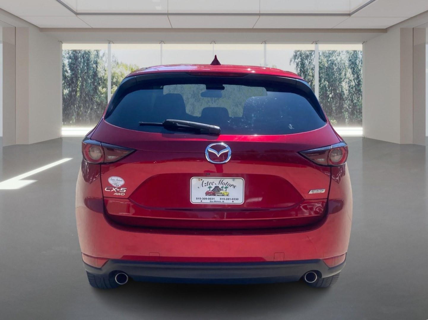 2018 MAROON MAZDA CX-5 TOURING (JM3KFBCMXJ0) with an 2.5L engine, Automatic transmission, located at 908 SE 14th Street, Des Moines, IA, 50317, (515) 281-0330, 41.580303, -93.597046- Photo#3