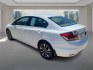 2015 WHITE HONDA CIVIC EX (19XFB2F88FE) with an 1.8L engine, Continuously Variable transmission, located at 908 SE 14th Street, Des Moines, IA, 50317, (515) 281-0330, 41.580303, -93.597046- Photo#4