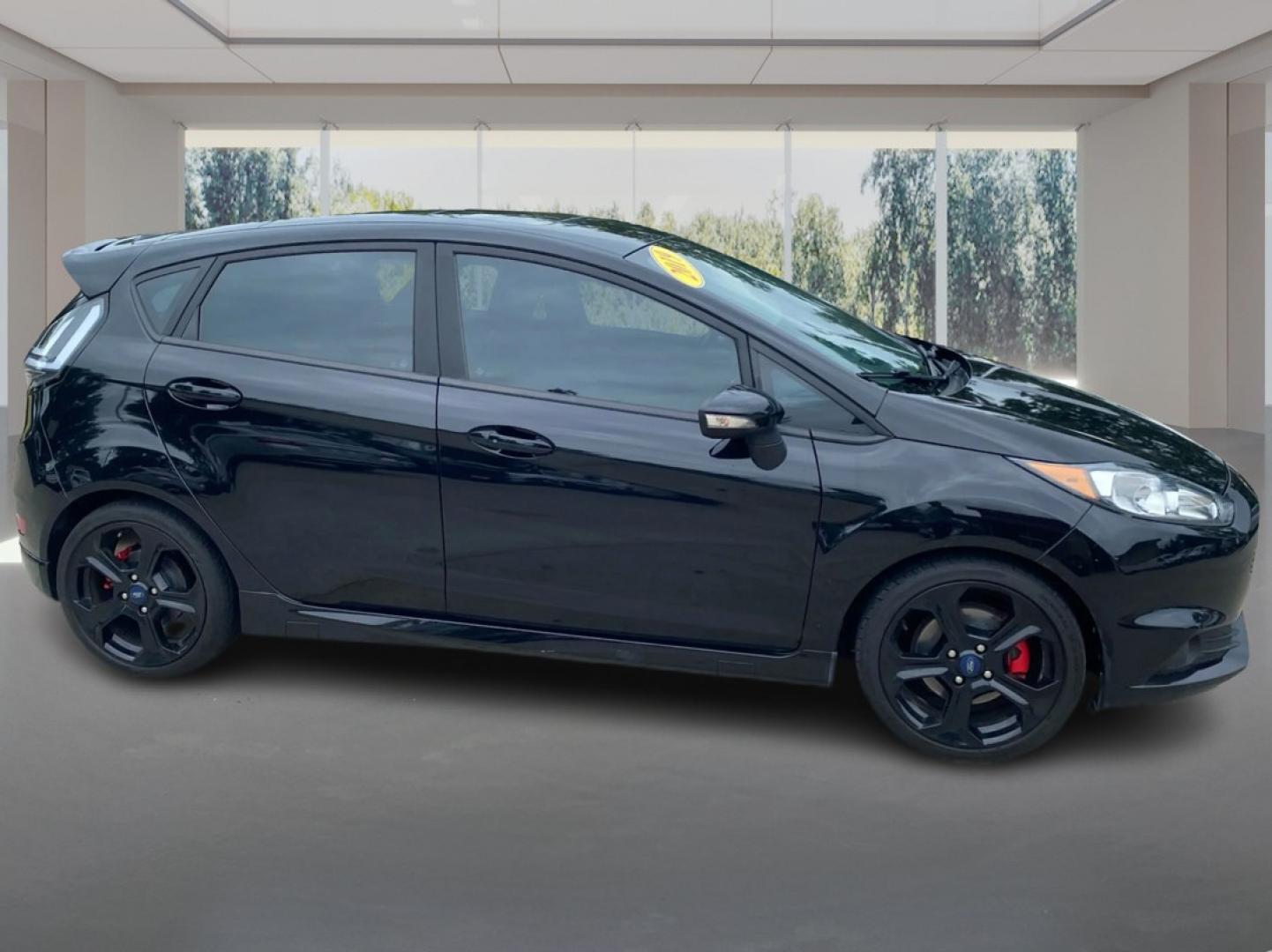 2019 BLACK FORD FIESTA ST (3FADP4GX4KM) with an 1.6L engine, 6-Speed Manual transmission, located at 908 SE 14th Street, Des Moines, IA, 50317, (515) 281-0330, 41.580303, -93.597046- Photo#1