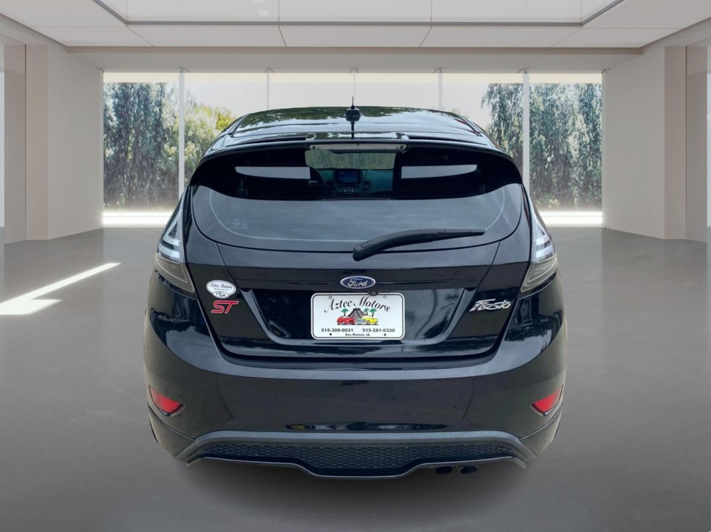 2019 BLACK FORD FIESTA ST (3FADP4GX4KM) with an 1.6L engine, 6-Speed Manual transmission, located at 908 SE 14th Street, Des Moines, IA, 50317, (515) 281-0330, 41.580303, -93.597046- Photo#3