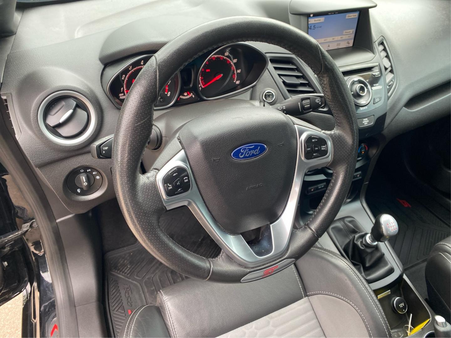 2019 BLACK FORD FIESTA ST (3FADP4GX4KM) with an 1.6L engine, 6-Speed Manual transmission, located at 908 SE 14th Street, Des Moines, IA, 50317, (515) 281-0330, 41.580303, -93.597046- Photo#16