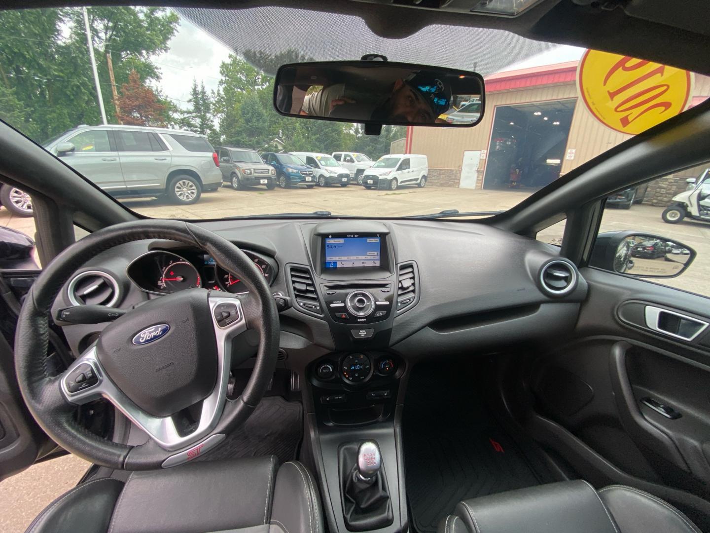 2019 BLACK FORD FIESTA ST (3FADP4GX4KM) with an 1.6L engine, 6-Speed Manual transmission, located at 908 SE 14th Street, Des Moines, IA, 50317, (515) 281-0330, 41.580303, -93.597046- Photo#21