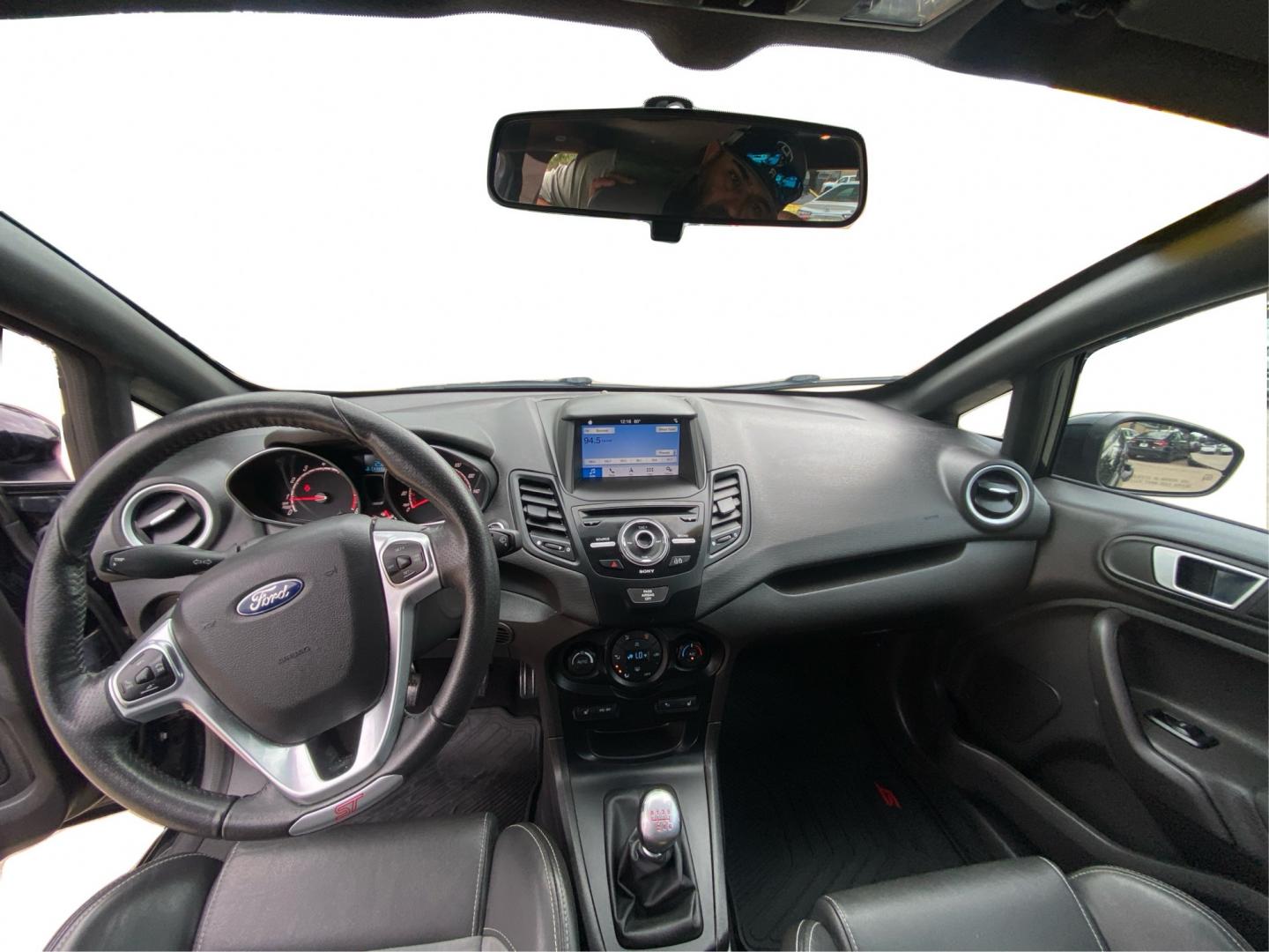 2019 BLACK FORD FIESTA ST (3FADP4GX4KM) with an 1.6L engine, 6-Speed Manual transmission, located at 908 SE 14th Street, Des Moines, IA, 50317, (515) 281-0330, 41.580303, -93.597046- Photo#22