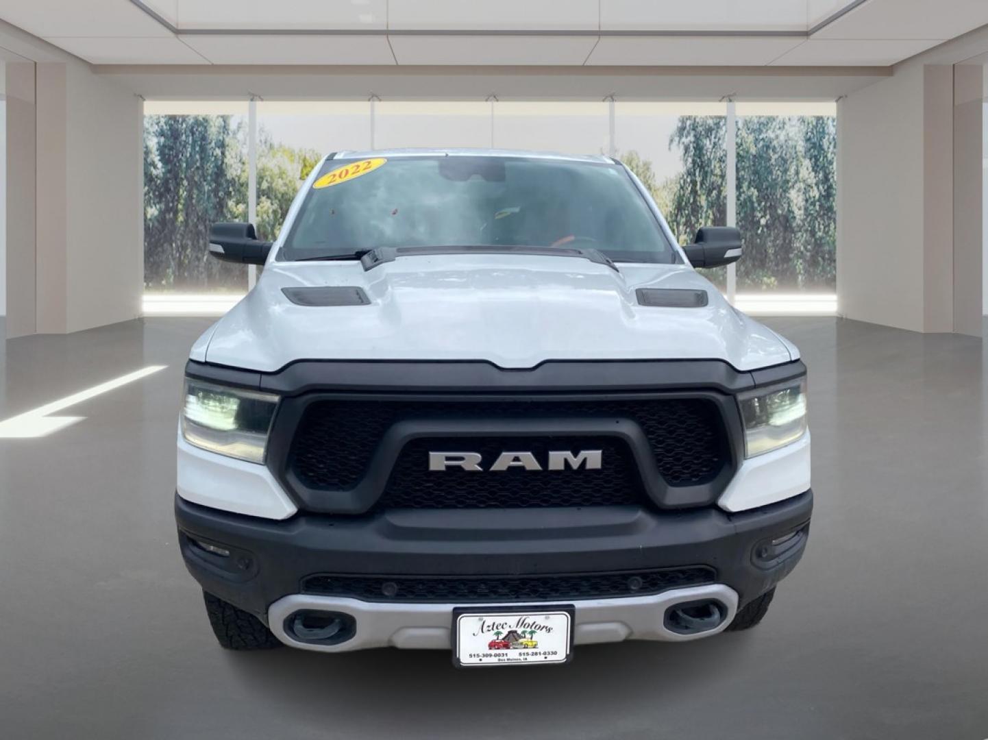 2022 WHITE RAM 1500 REBEL (1C6SRFLT1NN) with an 5.7L engine, Automatic transmission, located at 908 SE 14th Street, Des Moines, IA, 50317, (515) 281-0330, 41.580303, -93.597046- Photo#6