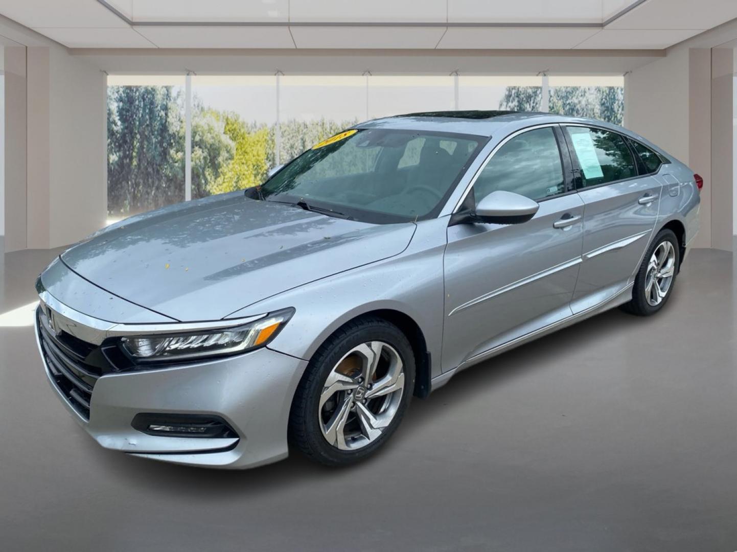 2018 SILVER HONDA ACCORD EX (1HGCV1F47JA) with an 1.5L engine, Continuously Variable transmission, located at 908 SE 14th Street, Des Moines, IA, 50317, (515) 281-0330, 41.580303, -93.597046- Photo#7