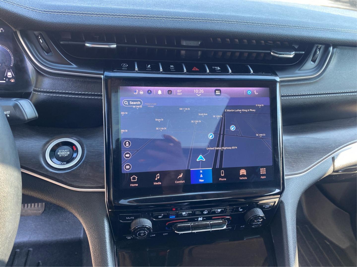 2023 BLACK JEEP GRAND CHEROKEE L LIMITED (1C4RJKBG2P8) with an 3.6L engine, Automatic transmission, located at 908 SE 14th Street, Des Moines, IA, 50317, (515) 281-0330, 41.580303, -93.597046- Photo#13