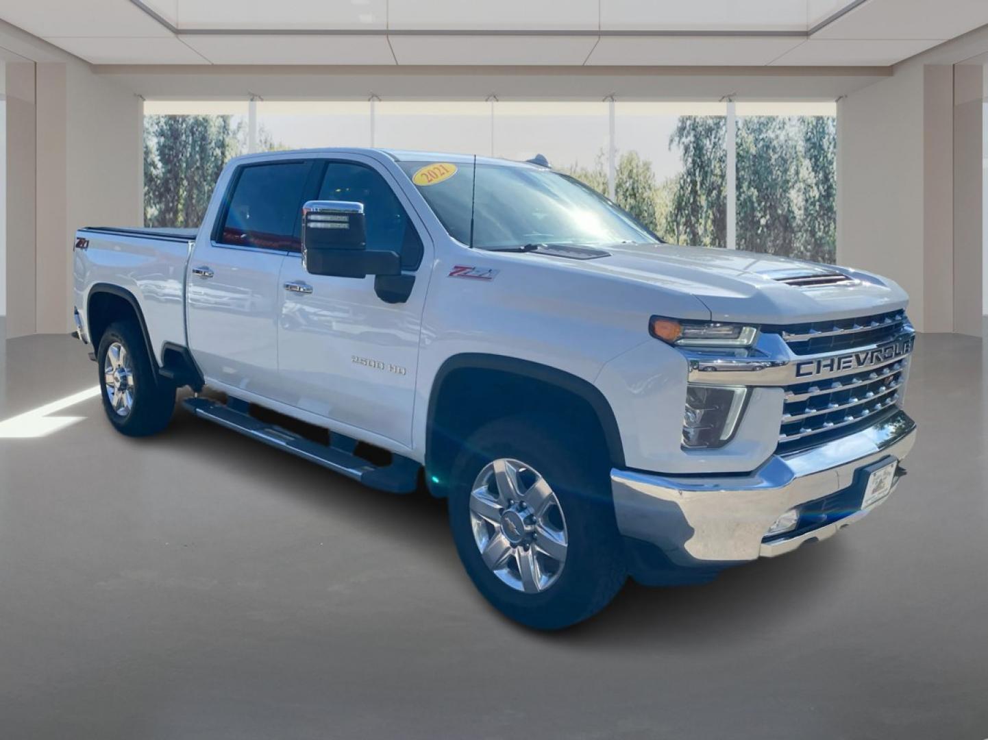 2021 WHITE CHEVROLET SILVERADO 2500 HEAVY DUTY LTZ (1GC1YPE73MF) with an 6.6L engine, Automatic transmission, located at 908 SE 14th Street, Des Moines, IA, 50317, (515) 281-0330, 41.580303, -93.597046- Photo#0