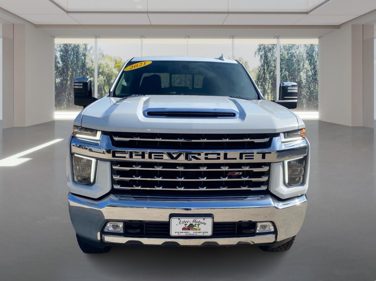 2021 WHITE CHEVROLET SILVERADO 2500 HEAVY DUTY LTZ (1GC1YPE73MF) with an 6.6L engine, Automatic transmission, located at 908 SE 14th Street, Des Moines, IA, 50317, (515) 281-0330, 41.580303, -93.597046- Photo#6