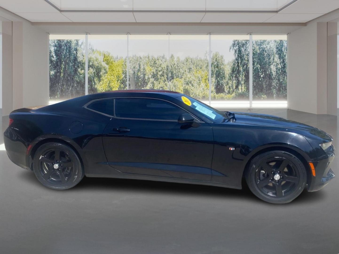 2017 BLACK CHEVROLET CAMARO LT (1G1FB1RX5H0) with an 2.0L engine, Automatic transmission, located at 908 SE 14th Street, Des Moines, IA, 50317, (515) 281-0330, 41.580303, -93.597046- Photo#1