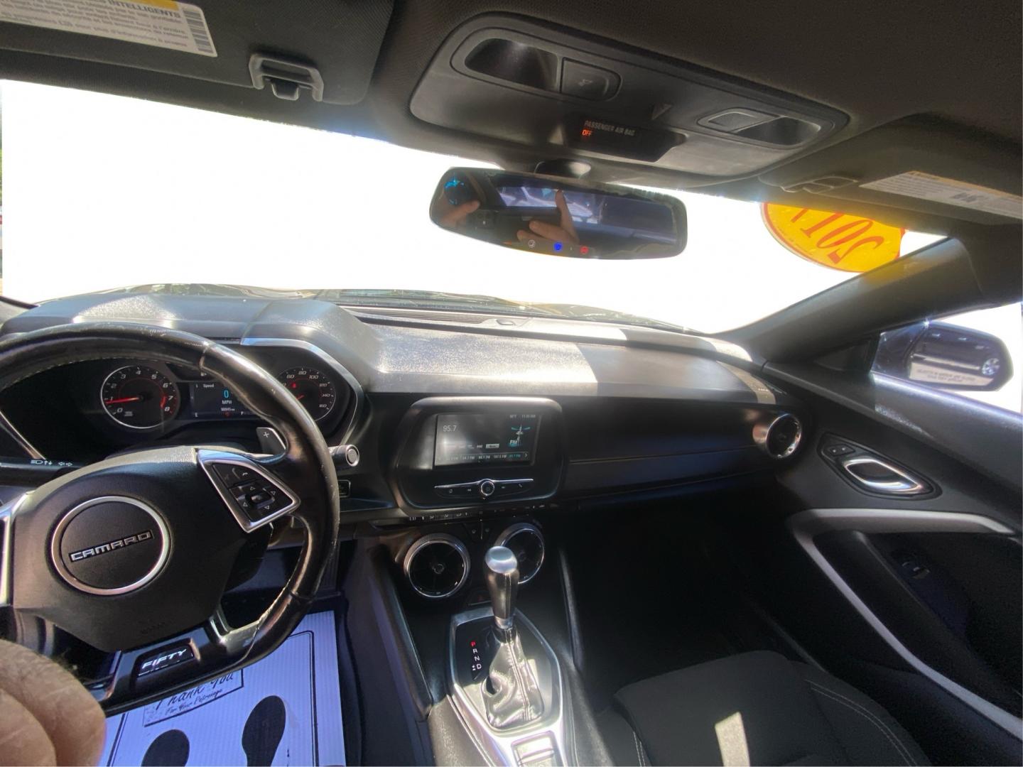 2017 BLACK CHEVROLET CAMARO LT (1G1FB1RX5H0) with an 2.0L engine, Automatic transmission, located at 908 SE 14th Street, Des Moines, IA, 50317, (515) 281-0330, 41.580303, -93.597046- Photo#22