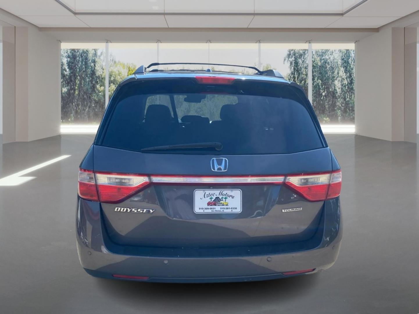 2012 GRAY HONDA ODYSSEY TOURING (5FNRL5H96CB) with an 3.5L engine, Automatic transmission, located at 908 SE 14th Street, Des Moines, IA, 50317, (515) 281-0330, 41.580303, -93.597046- Photo#3