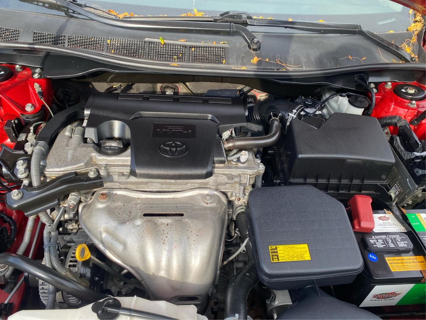 2012 RED TOYOTA CAMRY LE (4T4BF1FK5CR) with an 2.5L engine, Automatic transmission, located at 908 SE 14th Street, Des Moines, IA, 50317, (515) 281-0330, 41.580303, -93.597046- Photo#10