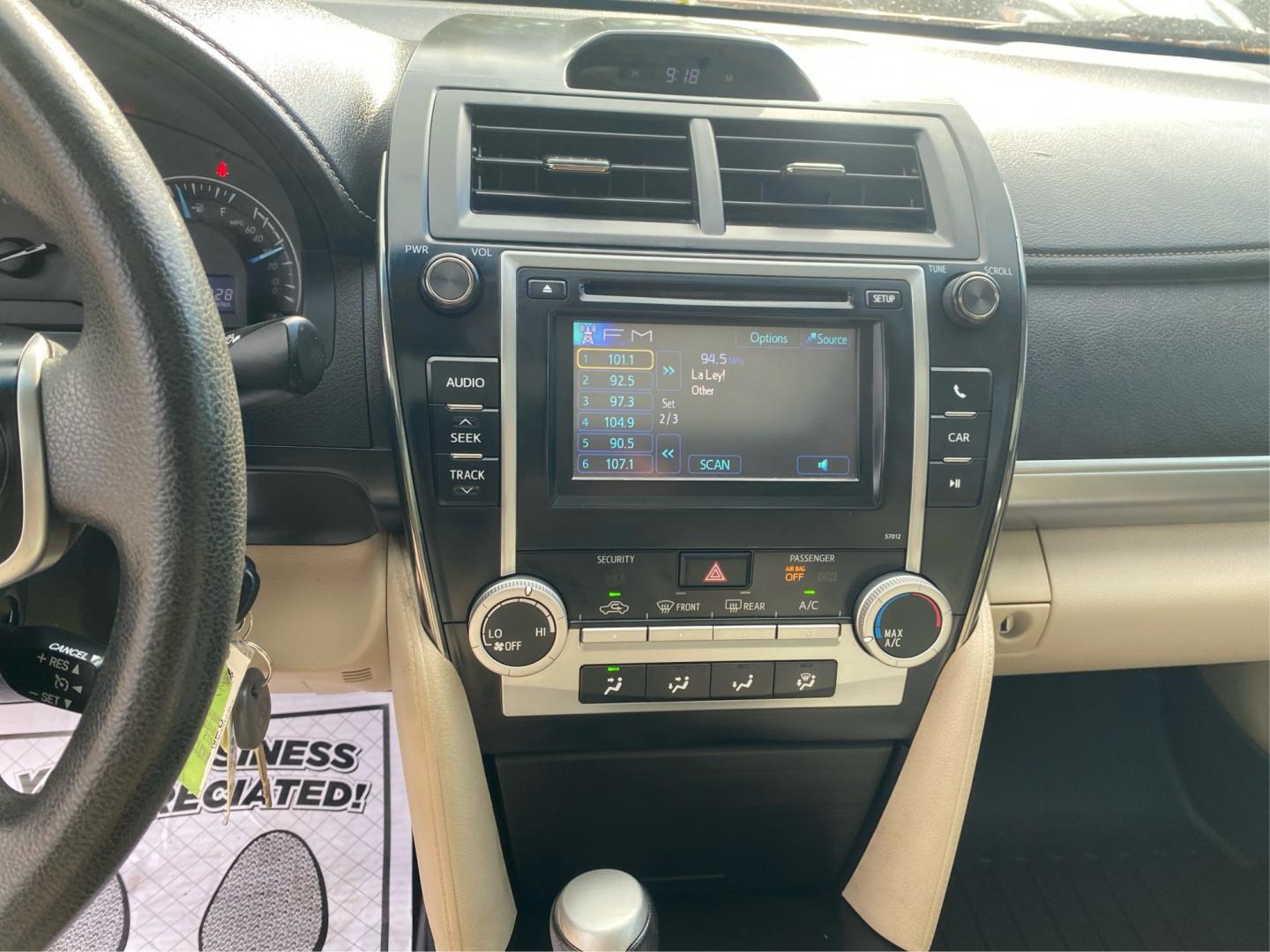 2012 RED TOYOTA CAMRY LE (4T4BF1FK5CR) with an 2.5L engine, Automatic transmission, located at 908 SE 14th Street, Des Moines, IA, 50317, (515) 281-0330, 41.580303, -93.597046- Photo#13
