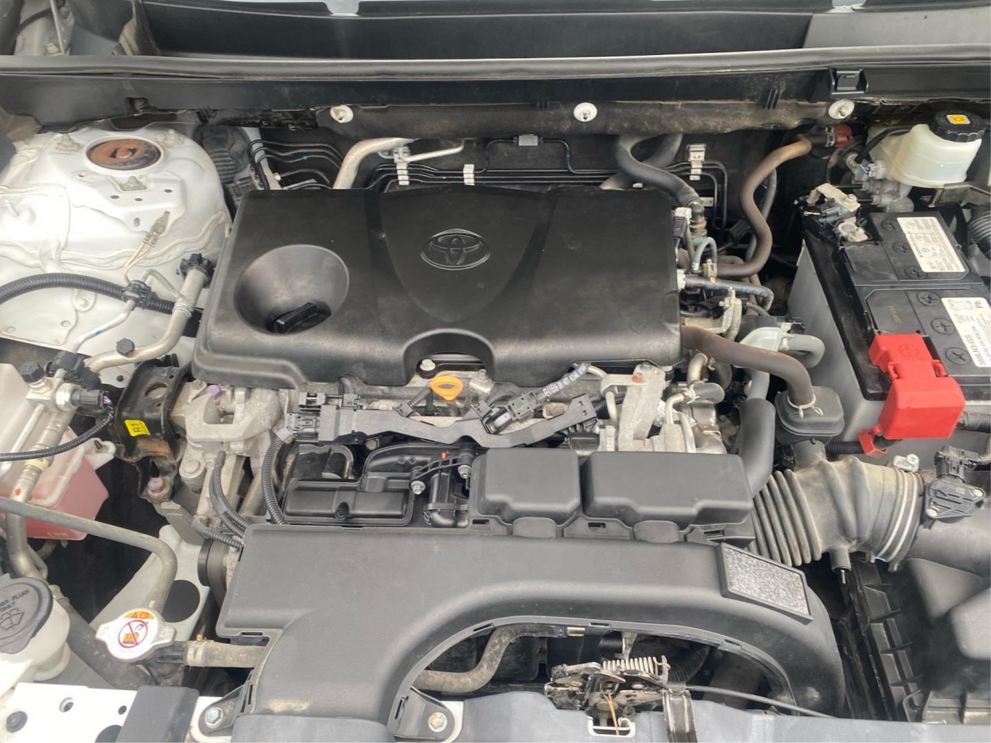 2019 WHITE TOYOTA RAV4 LE (2T3F1RFVXKW) with an 2.5L engine, Automatic transmission, located at 908 SE 14th Street, Des Moines, IA, 50317, (515) 281-0330, 41.580303, -93.597046- Photo#10