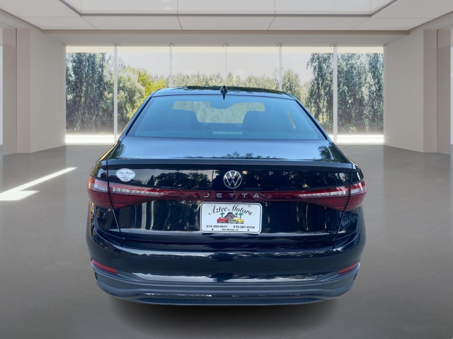 2025 BLACK VOLKSWAGEN JETTA SPORT (3VWBX7BU0SM) with an 1.5L engine, Automatic transmission, located at 908 SE 14th Street, Des Moines, IA, 50317, (515) 281-0330, 41.580303, -93.597046- Photo#3
