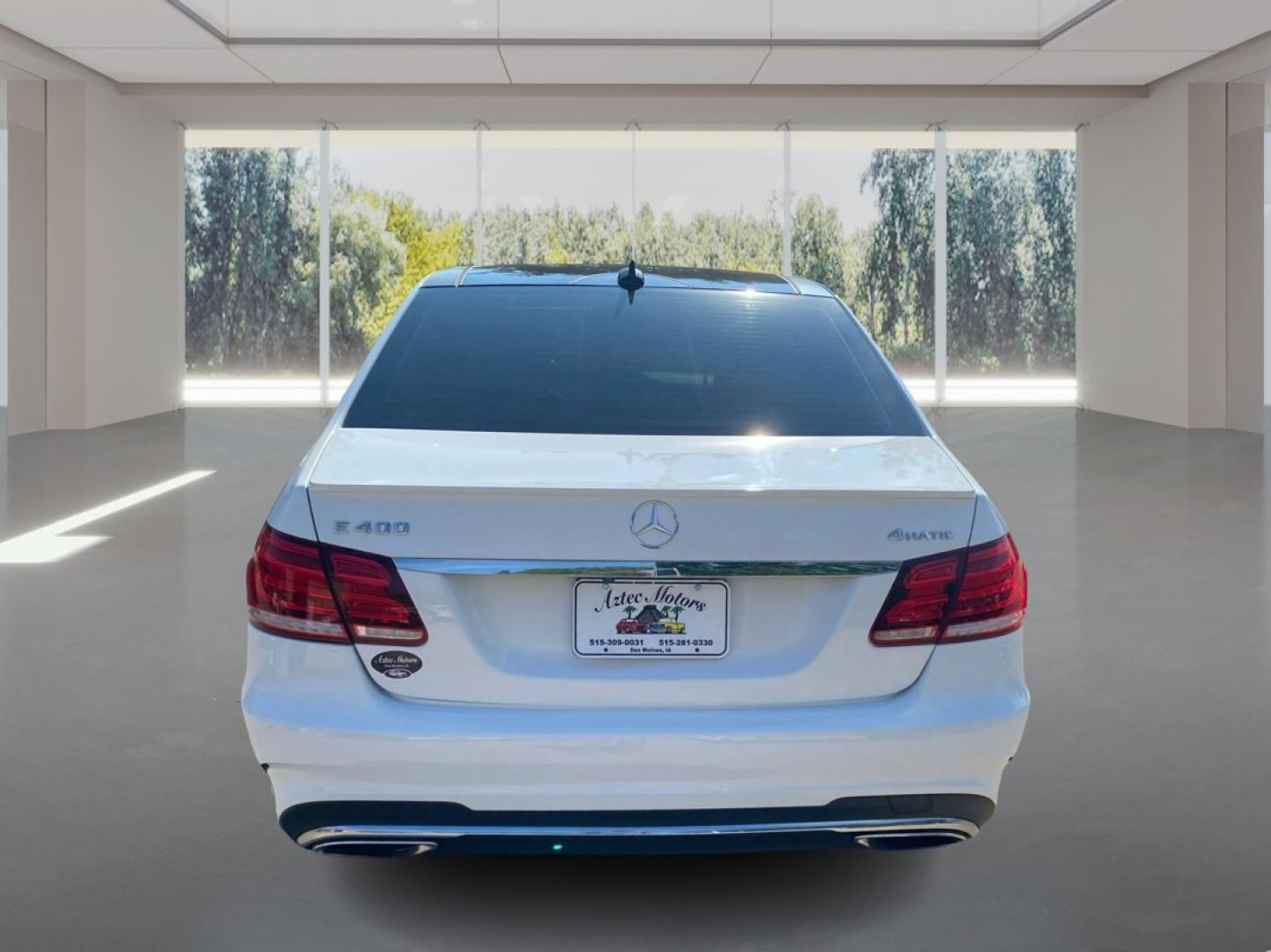 2015 WHITE MERCEDES-BENZ E-CLASS E400 4MATIC (WDDHF6HBXFB) with an 3.0L engine, Automatic transmission, located at 908 SE 14th Street, Des Moines, IA, 50317, (515) 281-0330, 41.580303, -93.597046- Photo#3