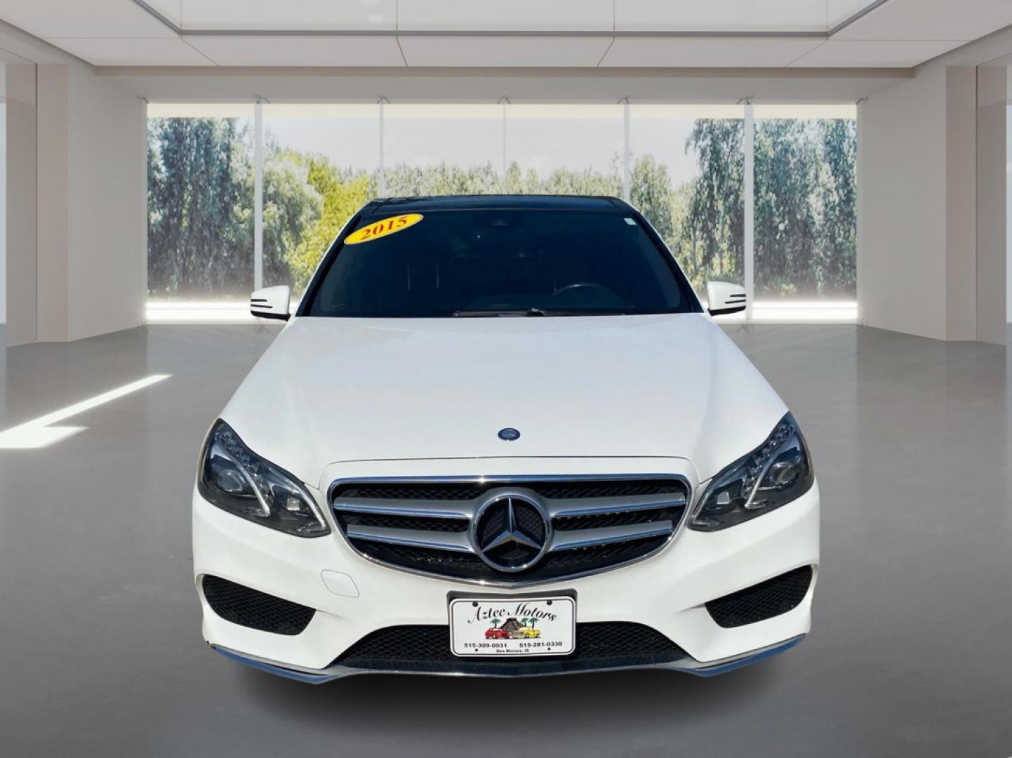 2015 WHITE MERCEDES-BENZ E-CLASS E400 4MATIC (WDDHF6HBXFB) with an 3.0L engine, Automatic transmission, located at 908 SE 14th Street, Des Moines, IA, 50317, (515) 281-0330, 41.580303, -93.597046- Photo#6